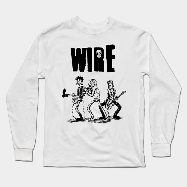 The show of Wire Long Sleeve T-Shirt by micibu